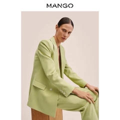 Quần suông MNG xanh dư xịn