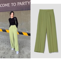 Quần suông MNG xanh dư xịn