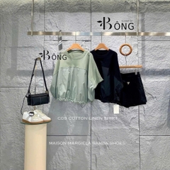 Áo COS vai chờm thân dù bo chun