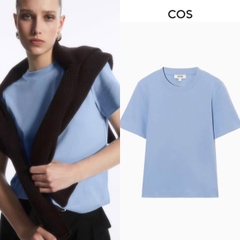 T-shirt COS trắng trơn dáng suông