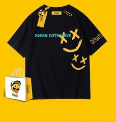 T shirt drew house chư in BKMK WITH LOVE