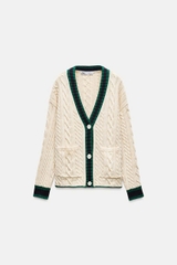 ÁO CARDIGAN VỚI HỌA TIẾT