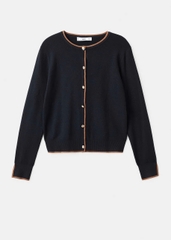 Áo khoác cardigan hở cổ tay