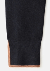 Áo khoác cardigan hở cổ tay