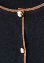 Áo khoác cardigan hở cổ tay