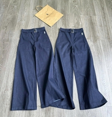 Quần denim Polo màu chàm dáng suông