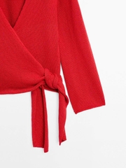 ÁO CARDIGAN DỆT KIM CÓ CHI TIẾT THẮT LƯNG