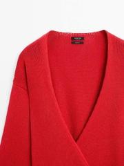 ÁO CARDIGAN DỆT KIM CÓ CHI TIẾT THẮT LƯNG
