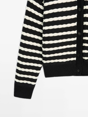 ÁO KHOÁC CARDIGAN DỆT KIM 100% COTTON