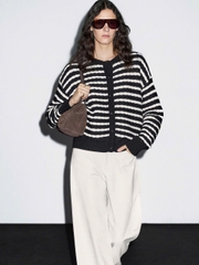 ÁO KHOÁC CARDIGAN DỆT KIM 100% COTTON