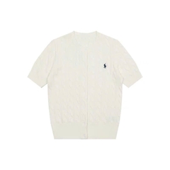 Áo khoác cardigan tay ngắn dệt kim