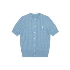 Áo khoác cardigan tay ngắn dệt kim