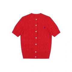 Áo khoác cardigan tay ngắn dệt kim