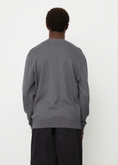 Áo len Maison Kitsune cổ tròn logo cáo to