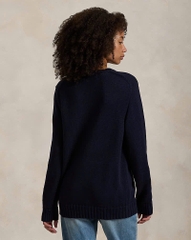 Áo len Polo cờ Mỹ 100% cotton 2 màu