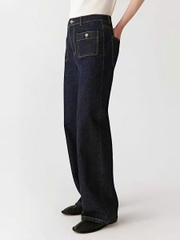 Quần denim ICICLE suông