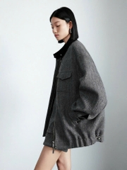 Áo khoác dạ xương cá MaxMara