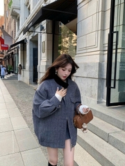 Áo khoác dạ xương cá MaxMara