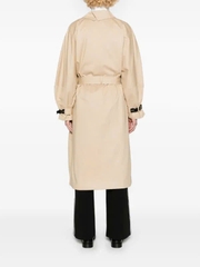 Áo khoác trench coat có thắt lưng