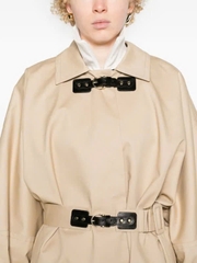 Áo khoác trench coat có thắt lưng