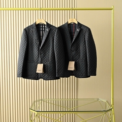 Vest nam BBR trần trần bông logo kim loại ngực
