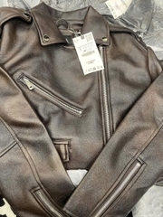 Jacket da Zara túi ngực cổ bẻ màu đen