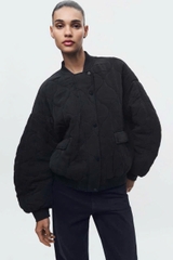 Jacket da Zara trấn trám phối cổ len