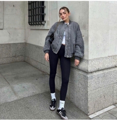 Jacket da Zara trấn trám phối cổ len