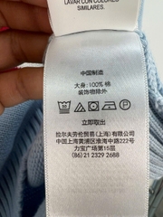 Áo len cổ tròn hoạ tiết cờ