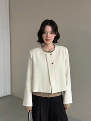Áo khoác dạ ép MoonTea