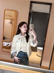 Áo khoác trần trám Moncler