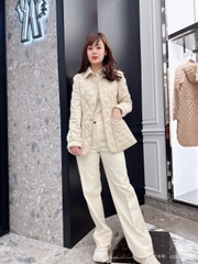Áo khoác trần trám Moncler