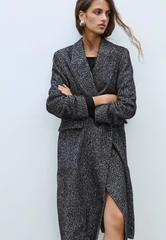 Long coat dạ xương cá