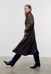 Long coat dạ xương cá