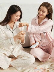 Set VICTORIA SECRET dạ nhung dài tay