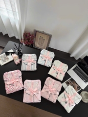 Set VICTORIA SECRET dạ nhung dài tay