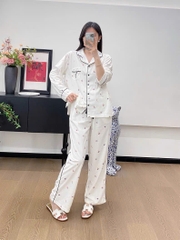 Set VICTORIA SECRET dạ nhung dài tay