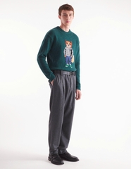 Áo len Maison Kitsune cổ tròn 3 màu