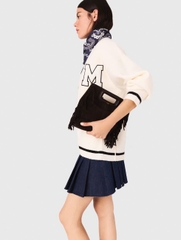 Áo khoác cardigan dài thêu