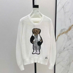 Áo len cổ tròn Polo Bear Cotton