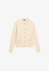 ÁO CARDIGAN DỆT KIM CÓ KHUY VÀNG