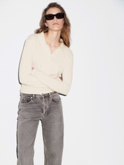 Áo cardigan dệt kim len