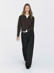 Áo cardigan dệt kim len