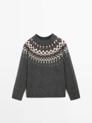 ÁO LEN DỆT JACQUARD 100% LEN