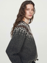 ÁO LEN DỆT JACQUARD 100% LEN