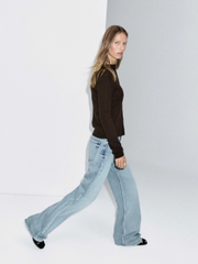 ÁO KHOÁC CARDIGAN DỆT GÂN PHA LEN