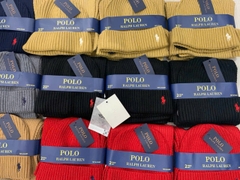 Set khăn + mũ len Polo