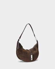 Túi Polo mini ID suedu shoulder bag Sz24x15