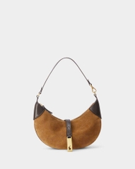 Túi Polo mini ID suedu shoulder bag Sz24x15