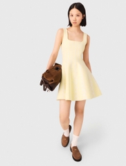 Váy ngắn dệt jacquard